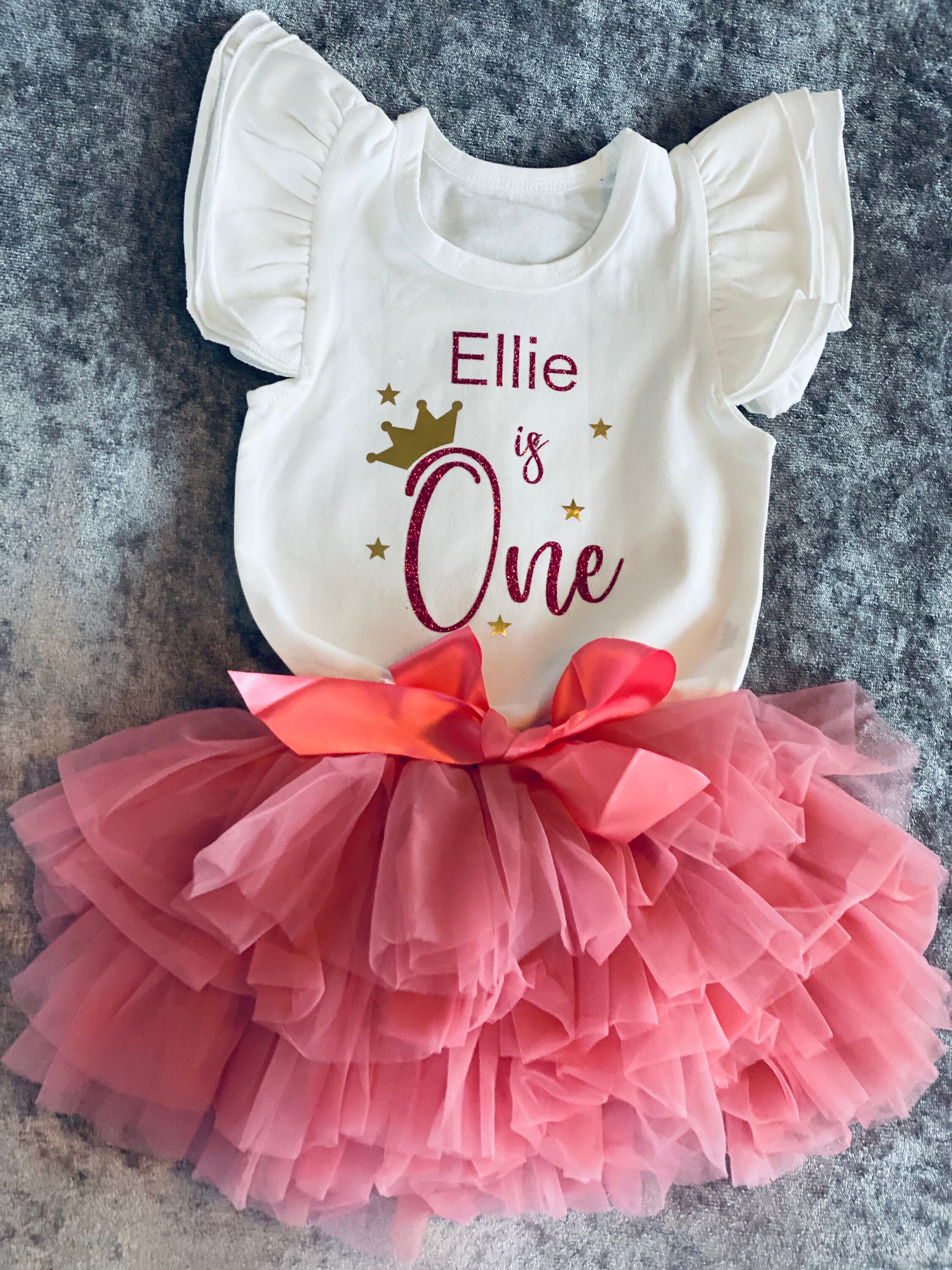 personalised birthday tutu