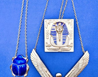 Collier dorés Égyptien.