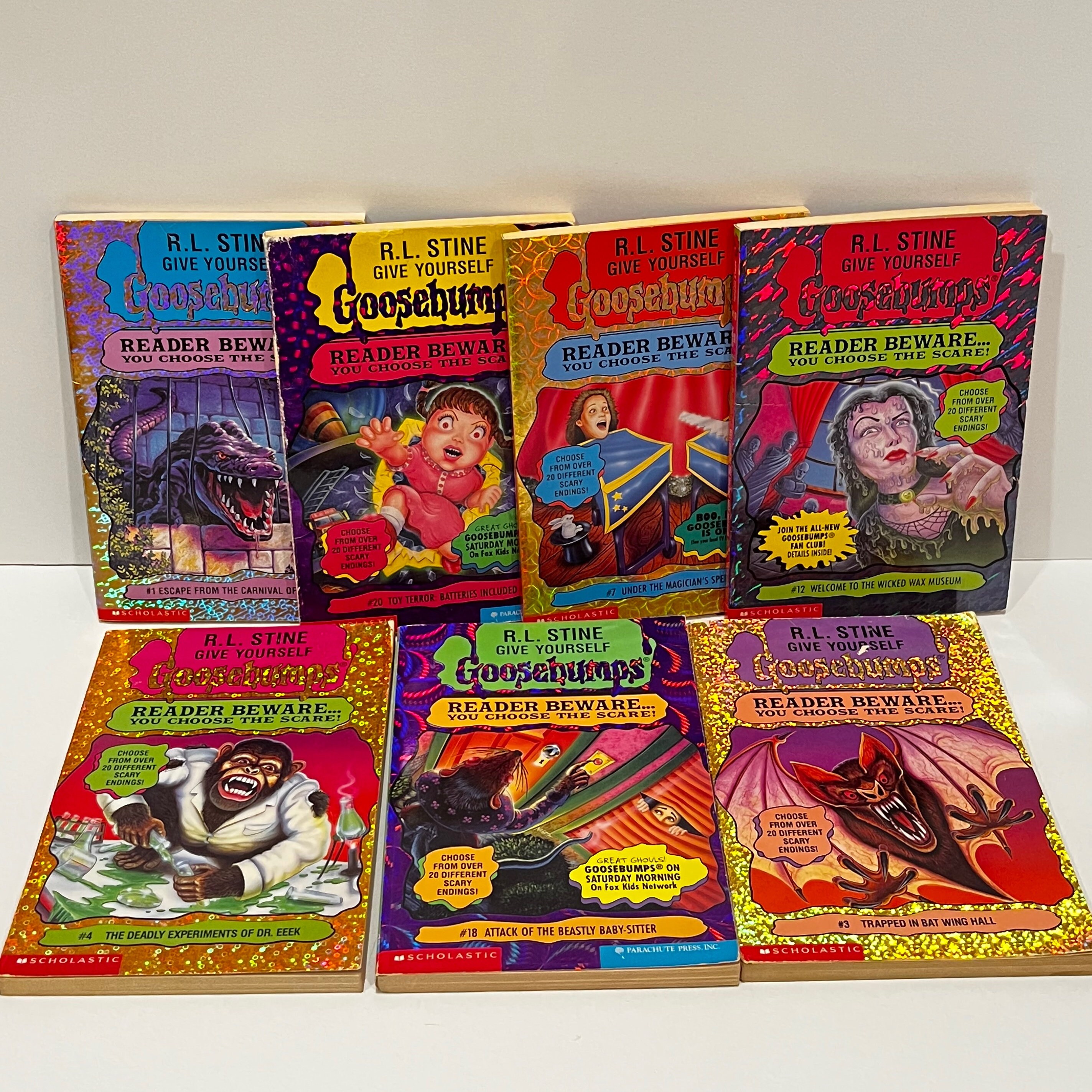 Original 90s Goosebumps Books - Etsy