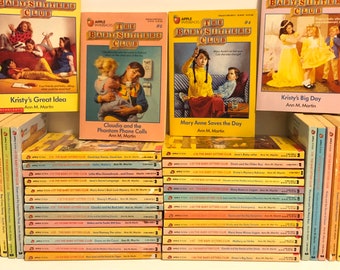 80s illustrated books All in stock! 1-50 1980s Baby-Sitters Club Books