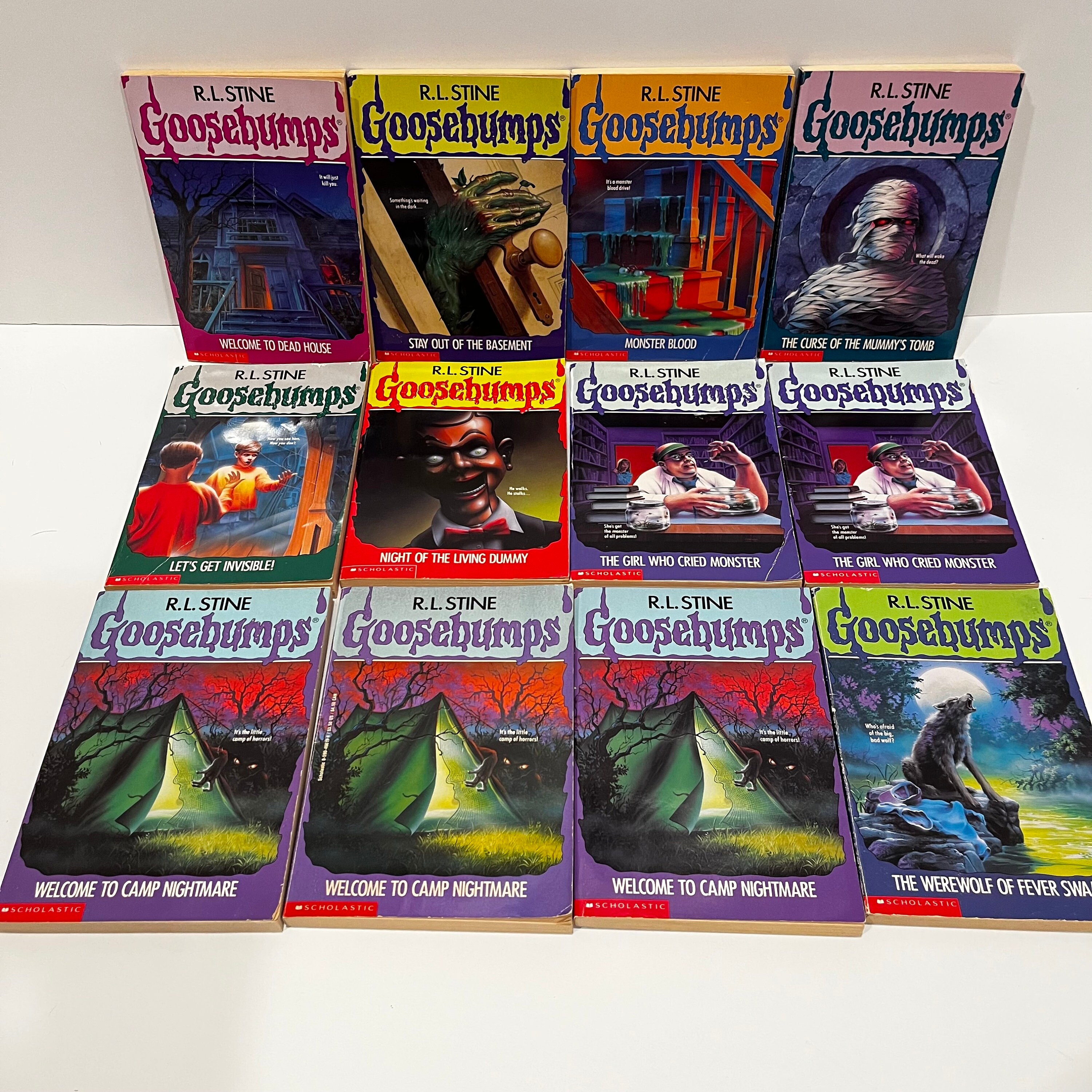 Original 90s Goosebumps Books - Etsy