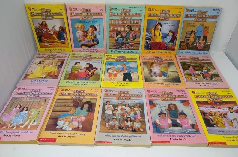 1-50 1980s Baby-Sitters Club Books image 10