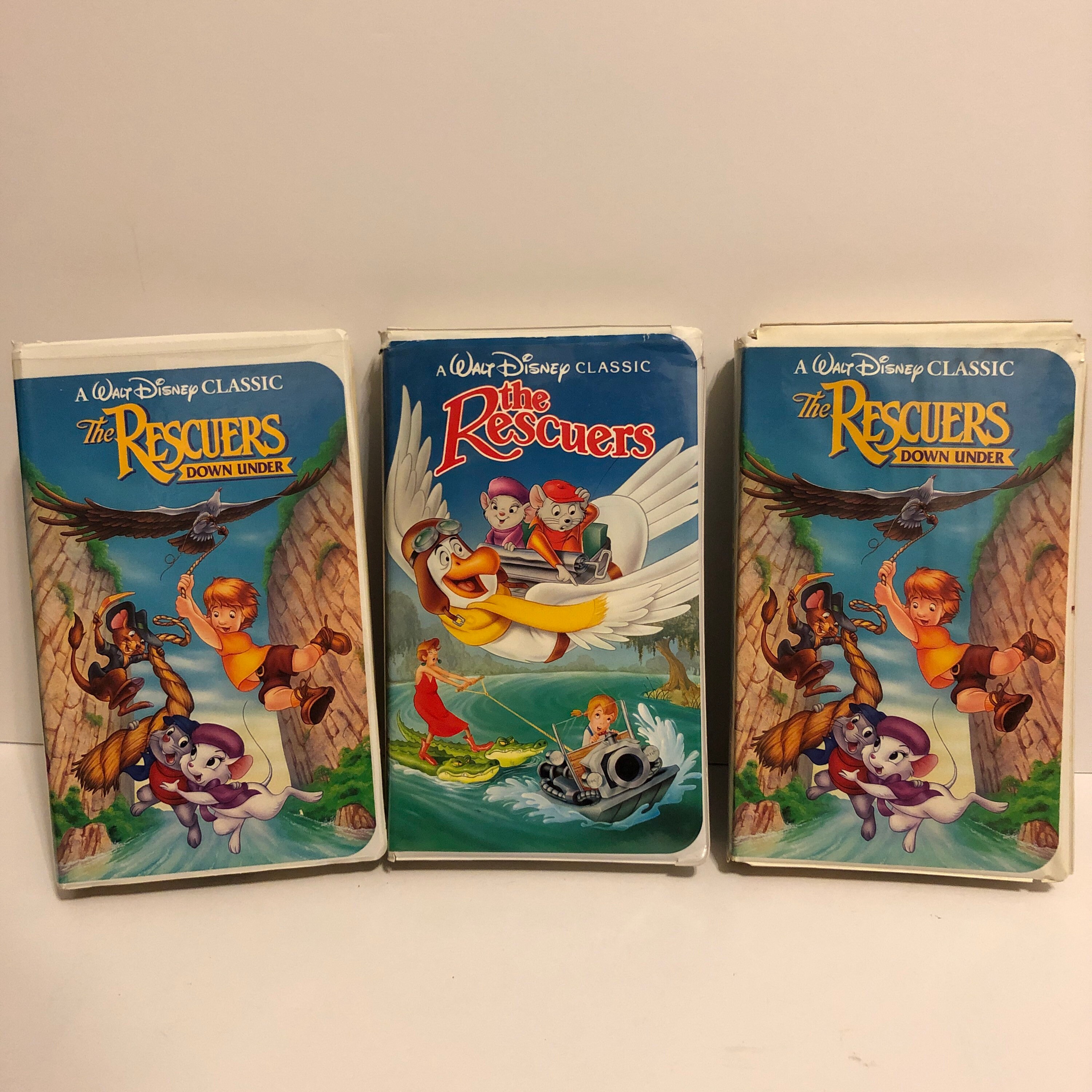 Disney VHS tapes - Vintage Black Diamond Releases Clamshell