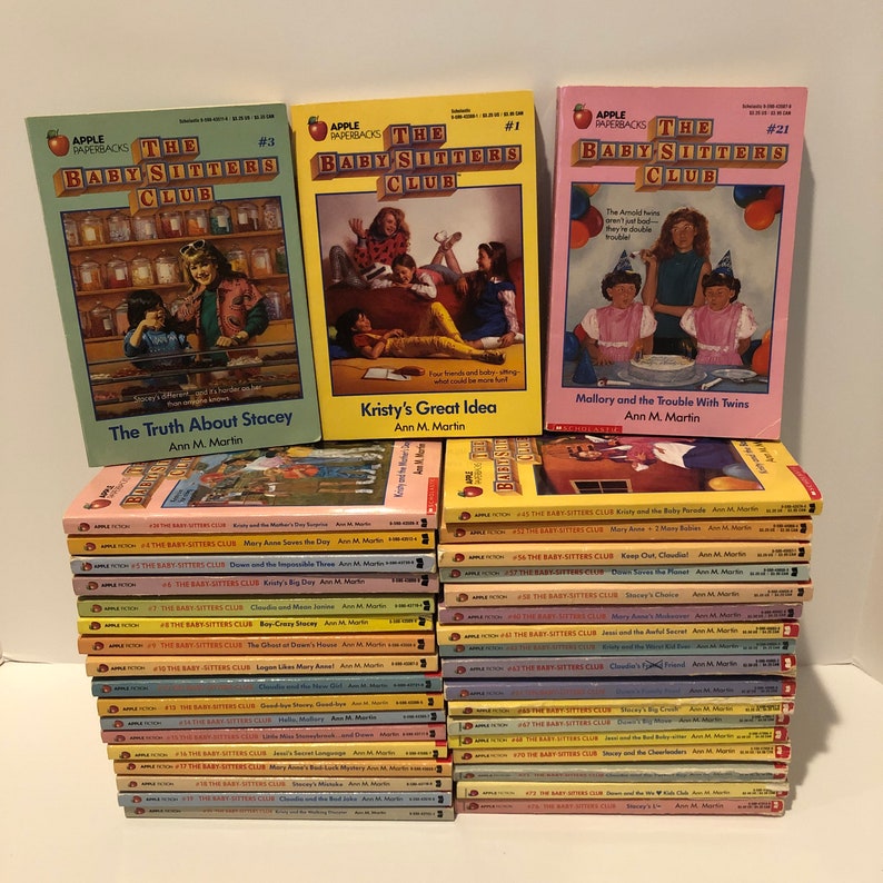 1-50 1980s Baby-Sitters Club Books image 8