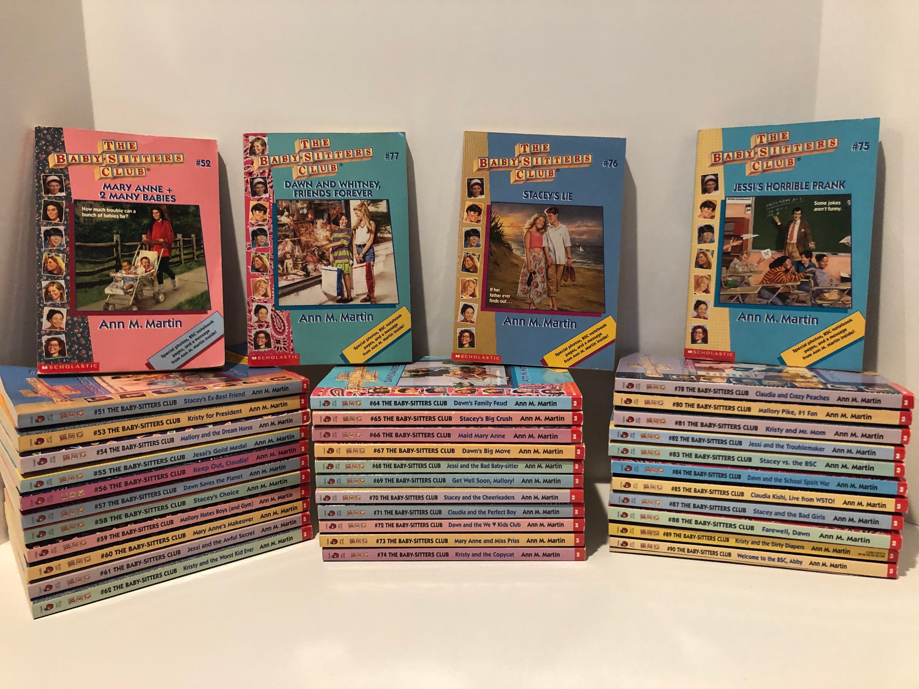 1990s Baby-sitters Club Books 51-131 picture