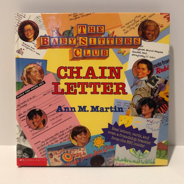 1993 First Edition The Baby-Sitters Club Chain Letter Special