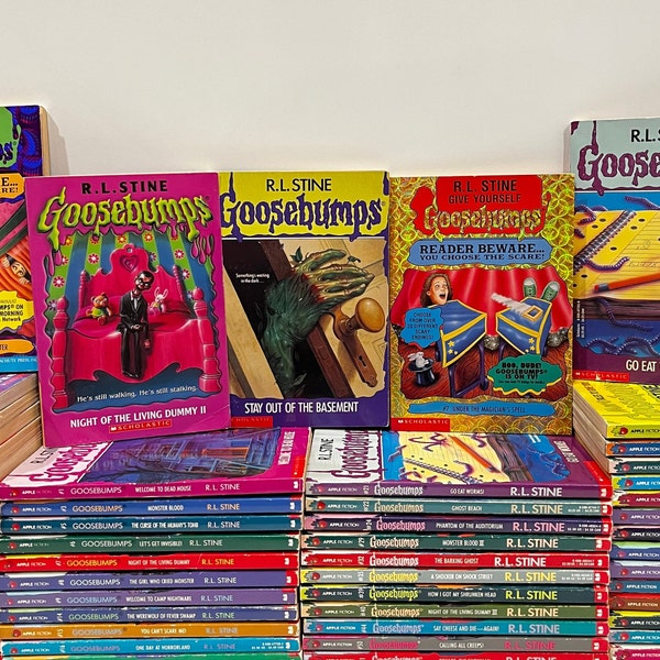 Original 90s Goosebumps Books
