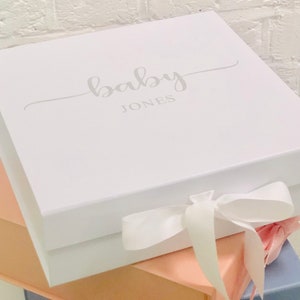 Baby Shower Unisex Keepsake Box, Baby Shower Girl, Baby Shower Boy, Baby Shower Gift Box, Personalised Baby Shower, Personalised Newborn
