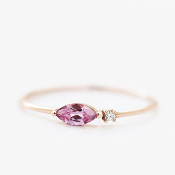 Ideas For Dainty Engagement Rings Sapphire