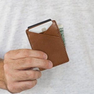 Clip para billetes de hombre, clip para billetes de cuero para hombre, clip para billetes, billetera para hombre, billetera de cuero para hombre, clip para billetes de cuero para hombre, billetera, billetera frontal