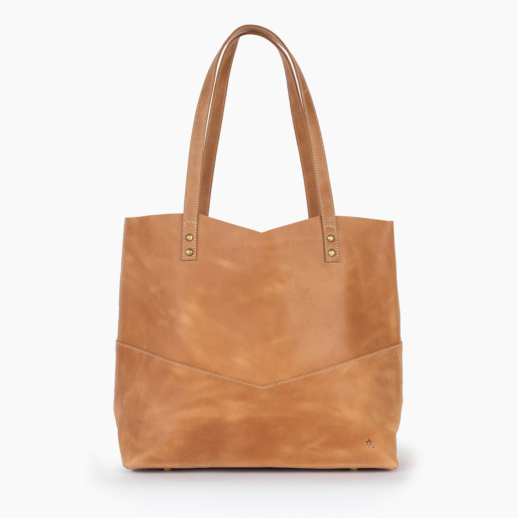 Granulated Leather Tote Bag