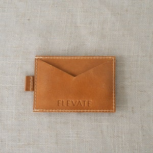 Cartera con cierre lateral, Cartera de hombre, Cartera de piel para hombre, Tarjetero de piel para hombre, Cartera de piel, Cartera unisex, Tarjetero de piel imagen 4