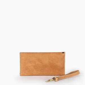 Tri-fold Wallet Unique Clutch Wallet for Women, Quality Full-Grain Leather Wristlet Wallet, 1 Best Seller image 2