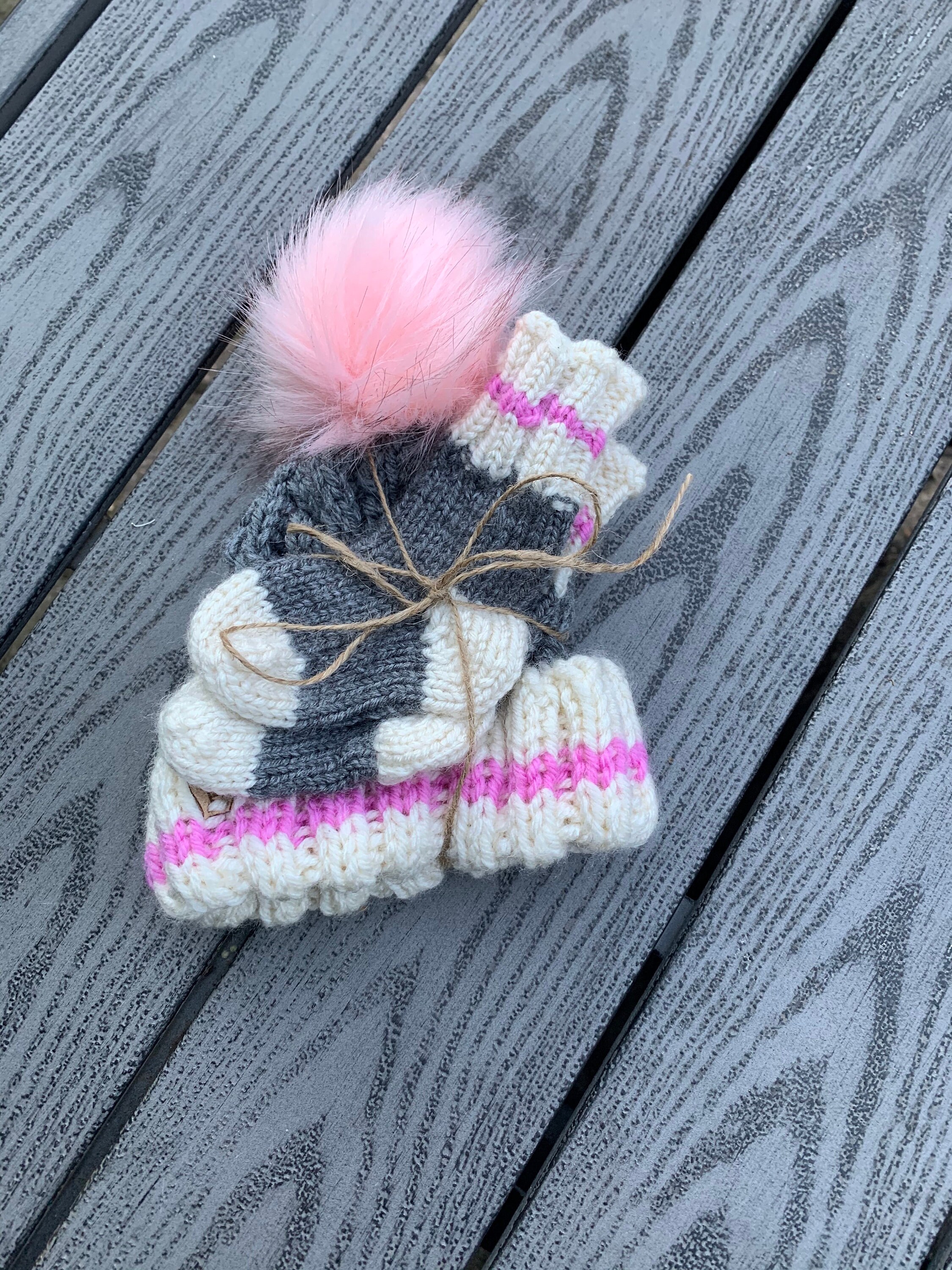 Infant Hat and Sock Set Etsy