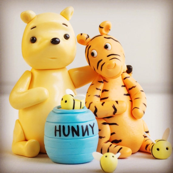 Winnie The Pooh Classic Style Tigger Classic Style Fondant Etsy