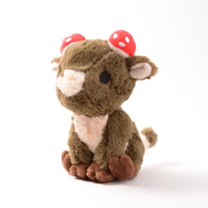 Mushroom Cow Plushie