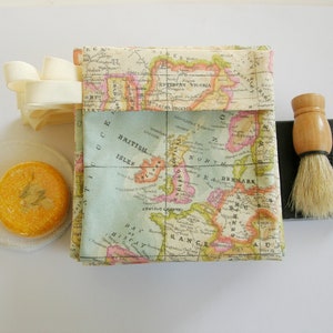 Waterproof soap or shampoo bar bag. Travel bag.