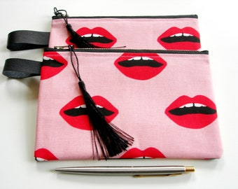 Pen bag, toiletry bag. Zipper bag