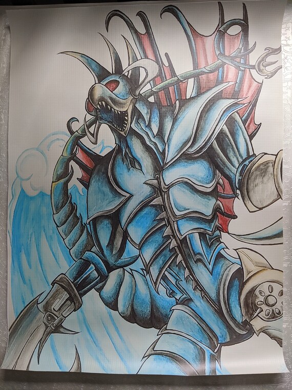 deal damage draw a card mtg Gigan, Cyberclaw Terror - Gyruda, Doom of Depths