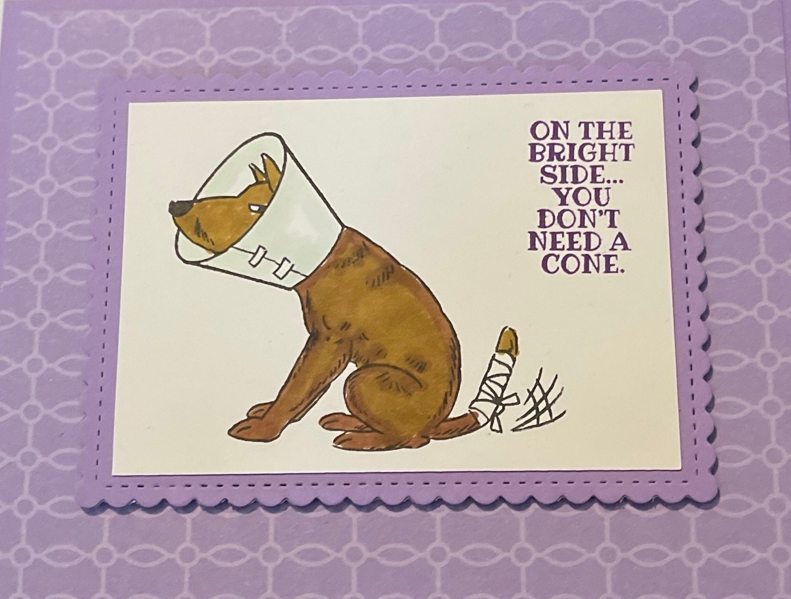 On the Bright Side You Don't Need a Cone Hope It Won't - Etsy