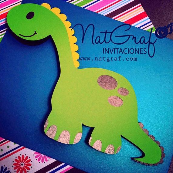 Download Dinosaur Card Invitation Svg Cutting Machine Etsy Yellowimages Mockups