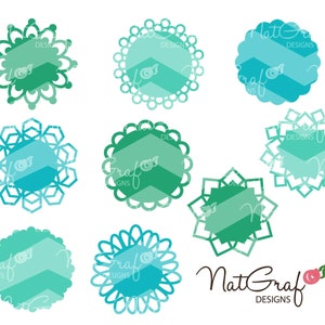 Doilies SVG, Doily, Sweet Lace Doilies Set, vintage labels - SVG files - Silhouette - Cricut - Cameo - SVG Cutting Files - frames labels