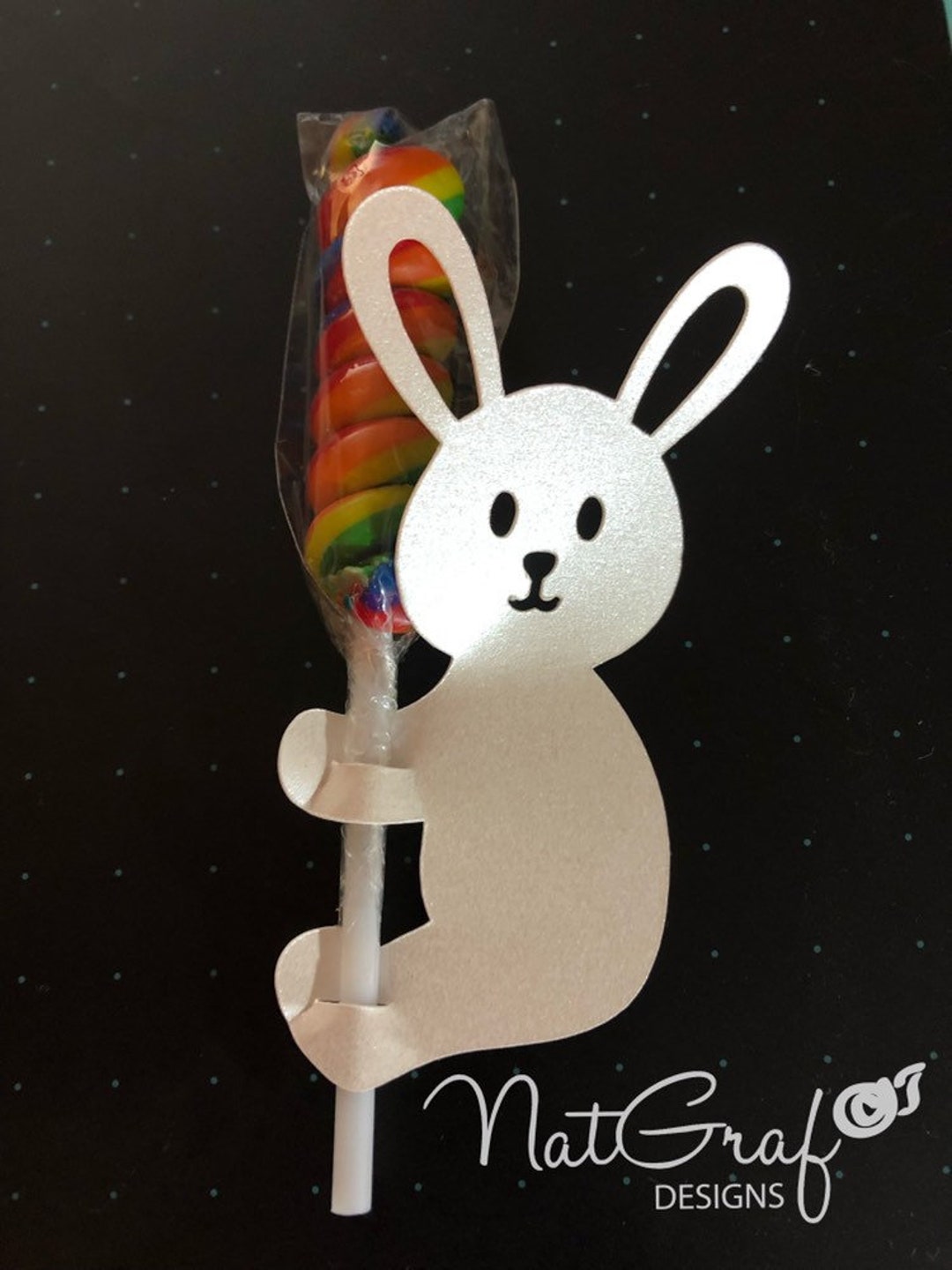 Candy Hugger, Easter SVG, Rabbit Svg, Cut Files for Cricut and