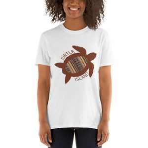 Turtle Island Unisex T-shirts, Indigenous Pride, American Indian, Indigenous Print image 3