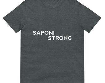Saponi Strong Unisex T-shirts, Sioux Pride, Indigenous Pride, American Indian, Black, White