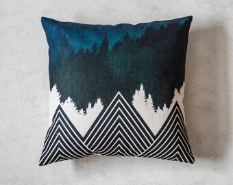 Mountain pillow | Etsy Mountain pillow | Etsy
