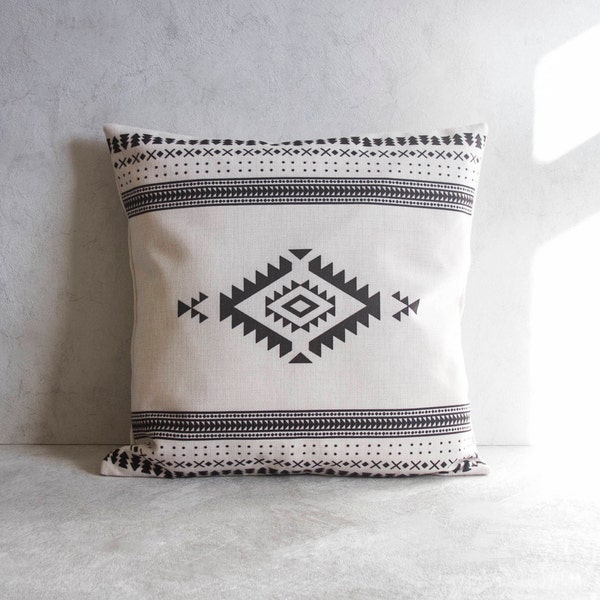 Aztec Pillow Cover, Bohemia Pattern Pillow Cover, Pillow Covers, Throw Pillow, Boho Cushion Cover, Decorative Pillow Cover