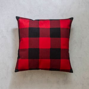 Plaid Pillow Cover Design 2, Plaid Pattern Pillow Cover, Pillow Covers, Throw Pillow, Christmas Pillow Cover, Decorative Pillow Cover