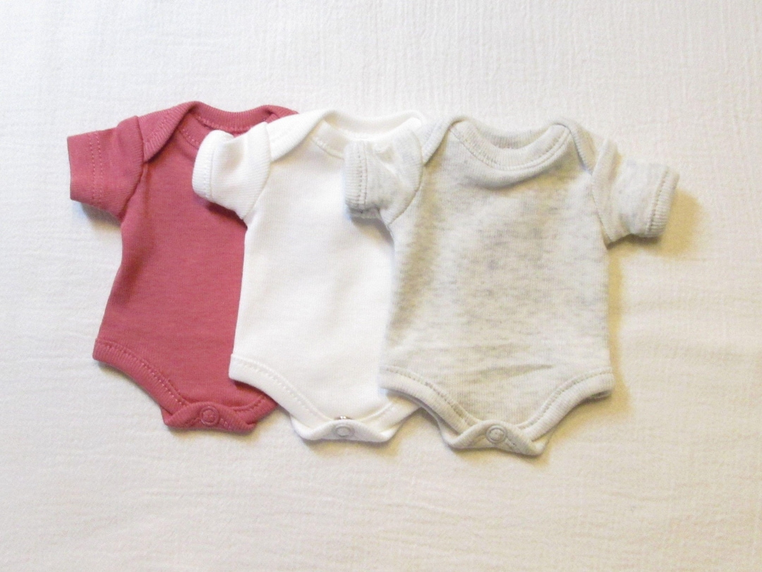 8-9 Inch Reborn Doll Clothes 9" Baby Doll Clothes Miniature Baby Doll ...
