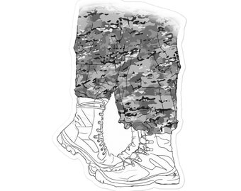 US Army - Wherever you go, we go together - Army couple sticker, army wife, Army Girlfriend, Gift for deployment wife, Military wife gift