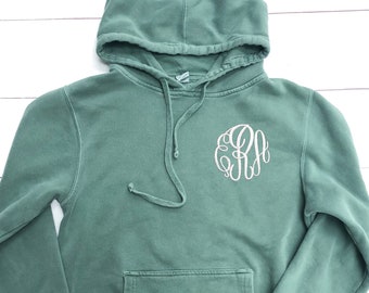 monogrammed hoodies cheap