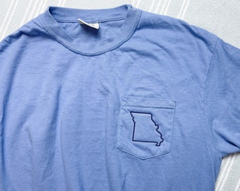 ALL 50 STATES, State Outline Tshirt, Comfort Colors, State outline, State pride, 6030