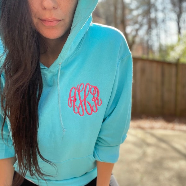 Monogrammed hoodie, Monogram Sweatshirt, Monogrammed pullover, Hoodie, 996mr