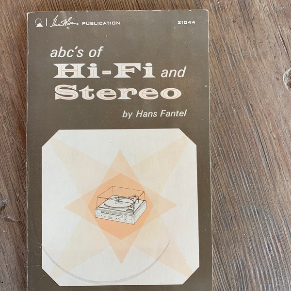 Vintage Paperback Book HI-FI Stereo Hans Fantel 1975