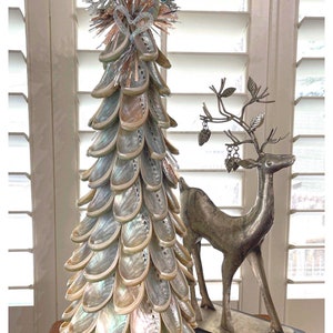 Christmas Abalone Shell Tree… Hands Down Winner