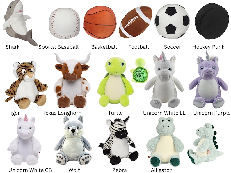 Personalized stuffed animal, embroidered, birth announcement animal, baby stat gift, new baby gift, personalized gift image 8