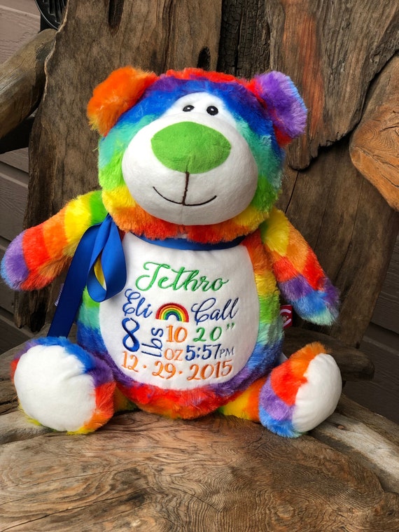 rainbow teddy bear names