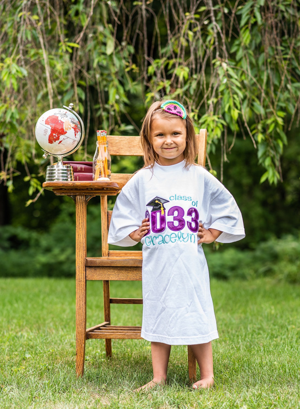 Grow With Me Graduation Shirt, Personalized, Class of 2038, Class of ...
