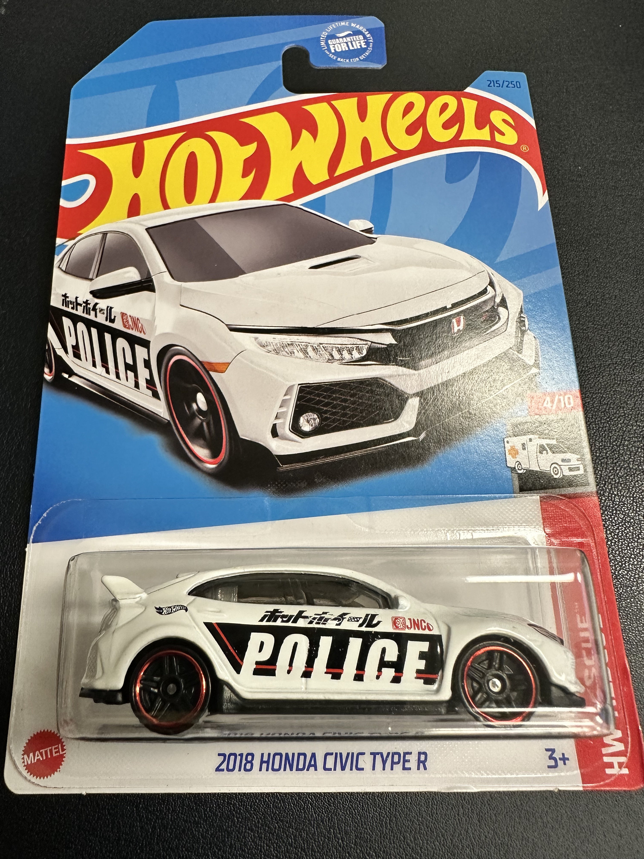 Hot wheels honda civic 2018 sale