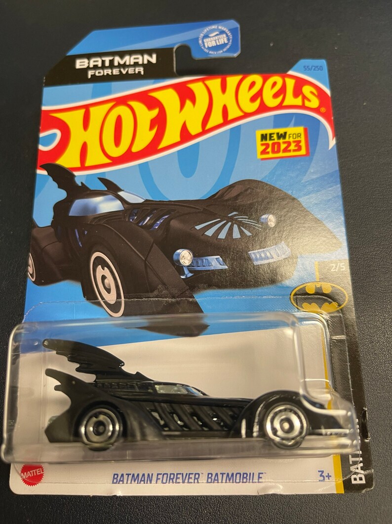 Hot Wheels Batman Forever Batmobile Batman 2/5 Etsy