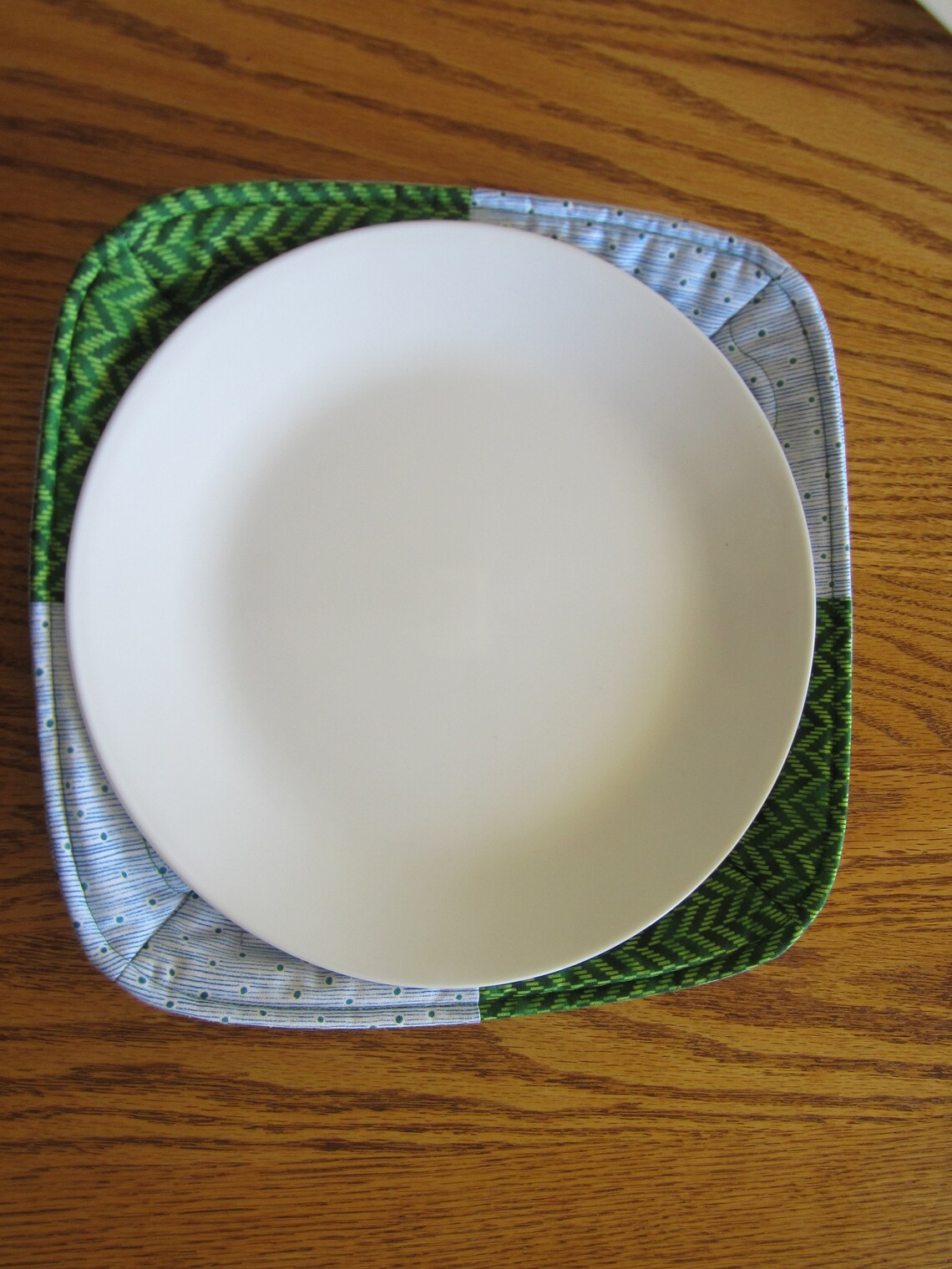 Microwave Plate Cozy Plate Cozy Microwave Potholder Etsy