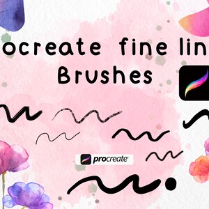 Procreate Fineliner Pinsel, Fineliner Pinsel, Präziser Fineliner Pinsel für Procreate | Erstellen Sie saubere und detaillierte digitale Kunstwerke