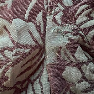 Elevenses from Anthropologie Quilted Double Breasted Pea Coat w Emerald Brocade image 11