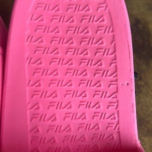 Fila, hot pink, sporty, slip on shoes. image 2