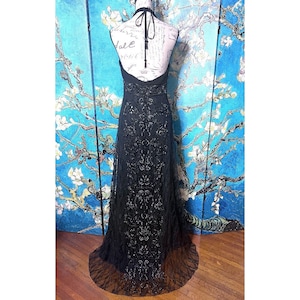 Sue Wong size 8, black, beaded, evening gown