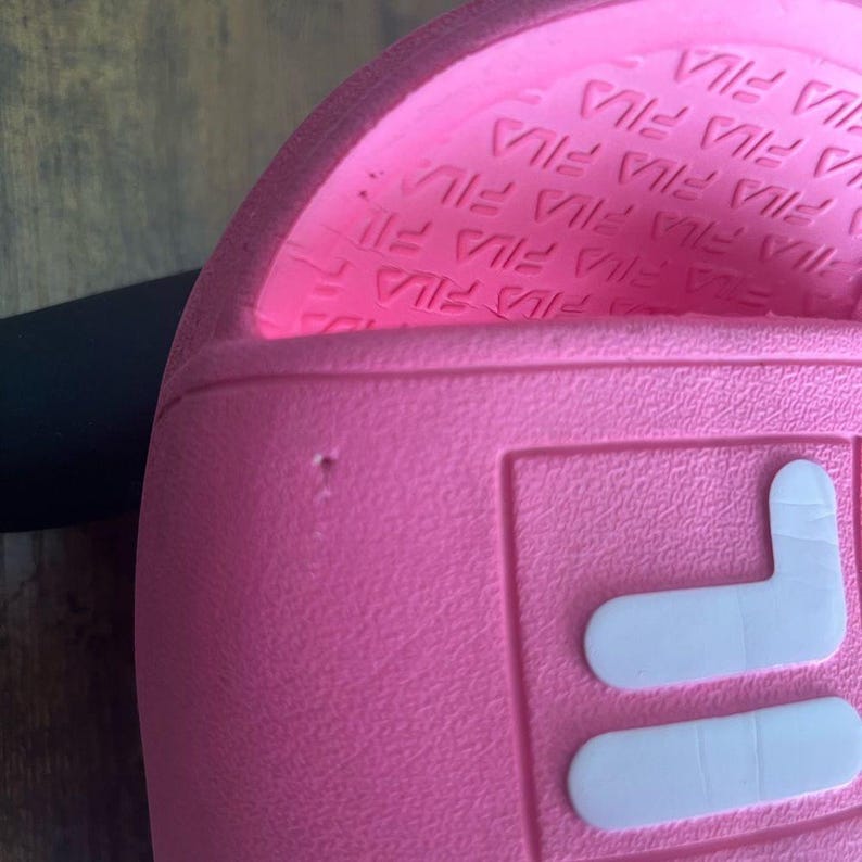 Fila, hot pink, sporty, slip on shoes. image 5